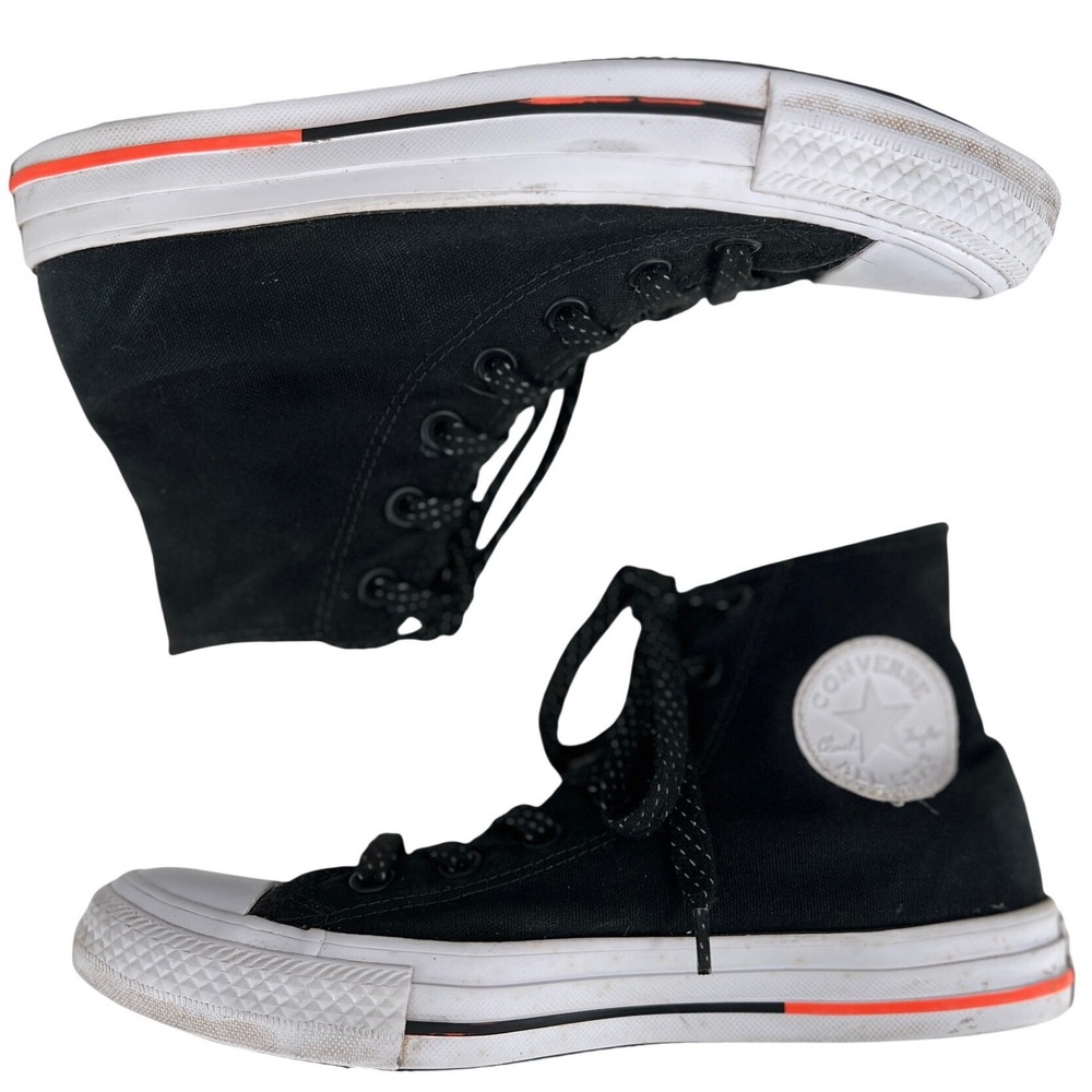 Converse Chuck Taylor Womens 7 High Top Sneakers Black All Star Counter Climate